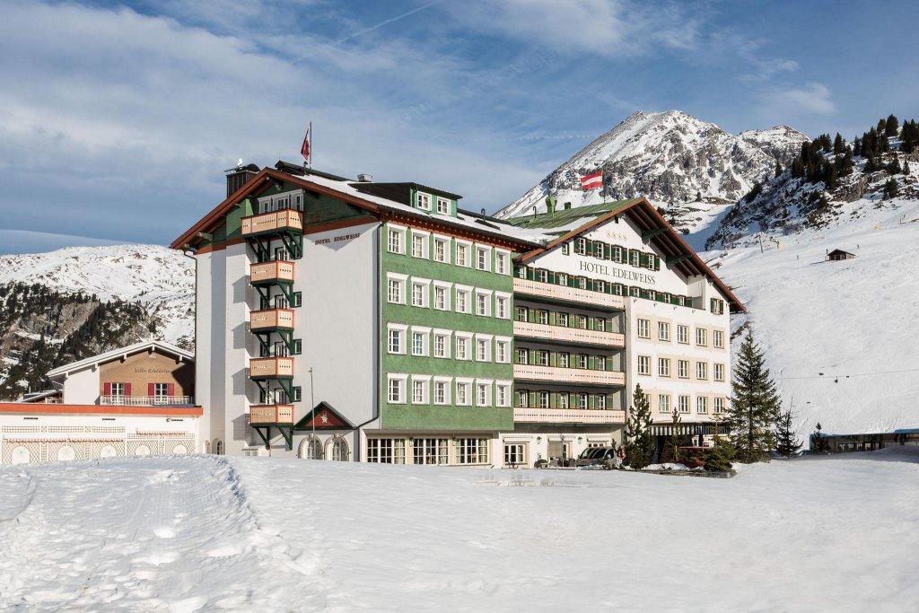 Hotel Edelweiss Zürs Exteriér fotografie